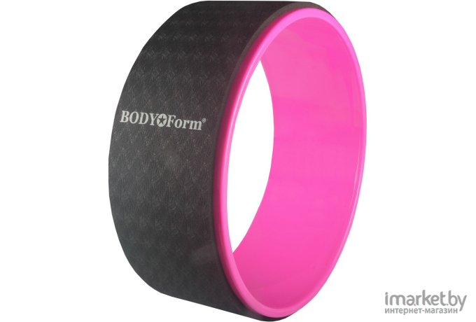 Колесо для йоги  Body Form BF-YW01 Black/Pink