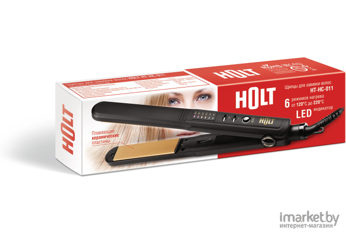 Щипцы для укладки волос Holt HT-HC-011