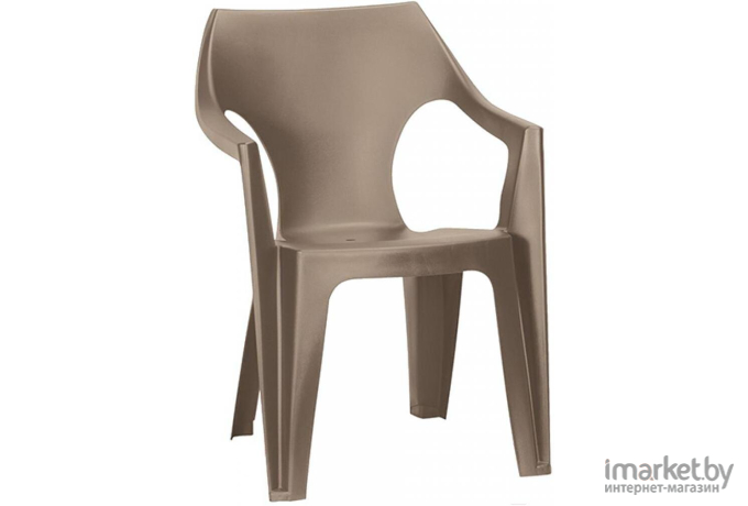 Садовый стул Keter Dante Lowback коричневый [17187058599, 236021]