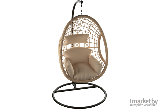 Подвесное кресло Loftyhome Morinda 1205 Natural/Biege