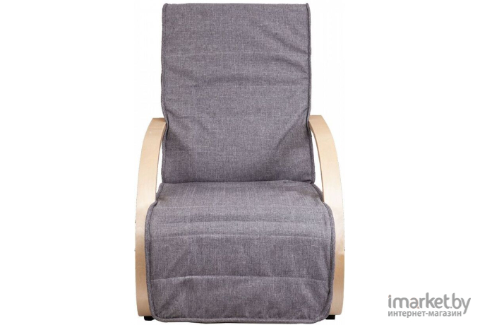 Кресло AKS Grand ткань серый