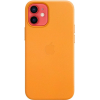 Чехол для телефона Apple iPhone 12 mini Leather  Case with MagSafe Deep Violet [MJYQ3]