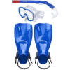 Набор для плавания Atemi 24200 маска+трубка+ласты р.28-31 синий