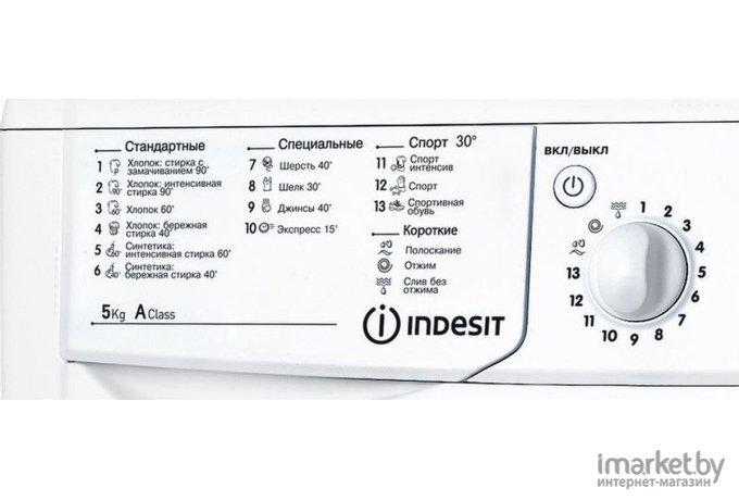 Стиральная машина Indesit IWSB 5085 (CIS)