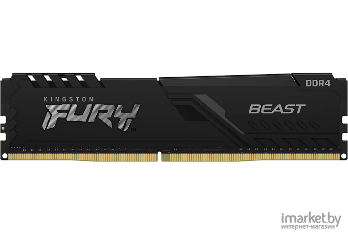 Оперативная память Kingston FURY Beast 2x8GB DDR4 PC4-28800 (KF436C17BBK2/16)