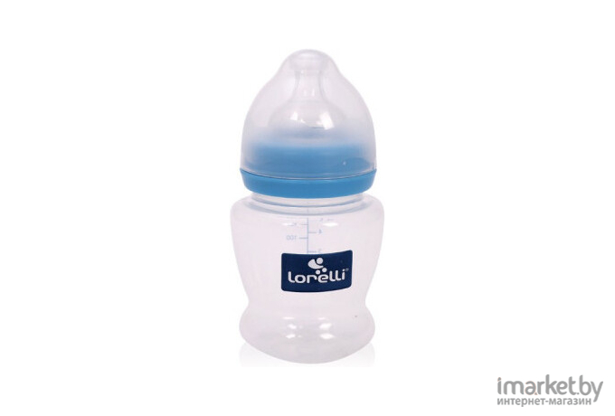 Молокоотсос Lorelli 150 мл с бутылочкой Blue [10220360003]