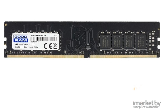 Оперативная память GOODRAM DDR4 16Gb PC4-25600 [GR3200D464L22/16G]