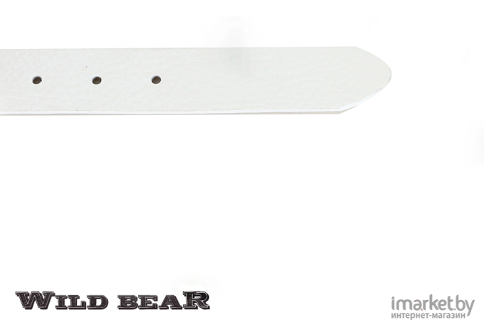 Ремень WILD BEAR RM-046m 125 см White