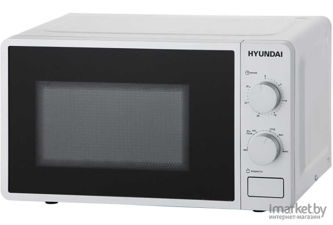 Микроволновая печь Hyundai HYM-M2001 серебристый/черный