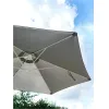 Зонт садовый Ikea Хёгён серый [005.157.49]