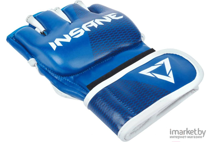 Перчатки для единоборств Insane MMA Eagle L синий [IN22-MG300 синий L]