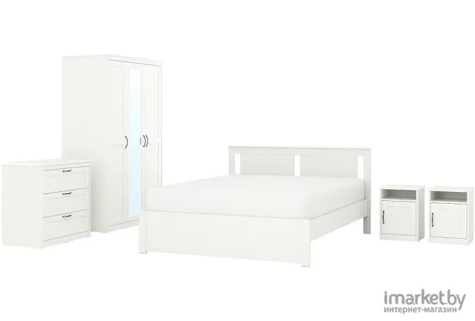 Спальня Ikea Сонгесанд белый [394.881.94]