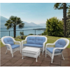 Комплект садовой мебели Afina garden LV-520 White/Blue [LV-520 White/Blue]
