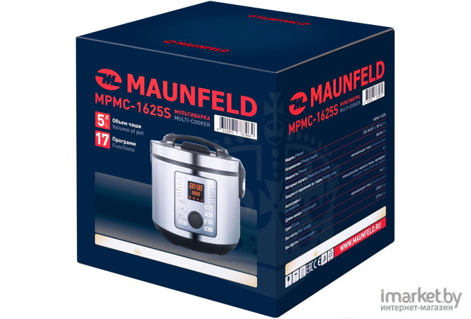Мультиварка Maunfeld MPMC-1625S