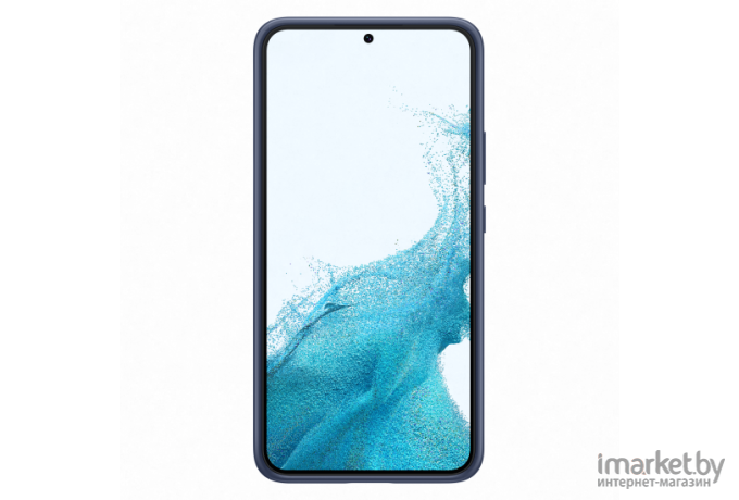 Чехол для телефона Samsung Galaxy S22+ Frame Cover темно-синий/прозрачный [EF-MS906CNEGRU]