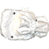 Рукавички для санок Nika РС1 снежинка белый