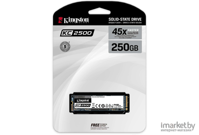 SSD диск Kingston 250GB SNV2S/250G