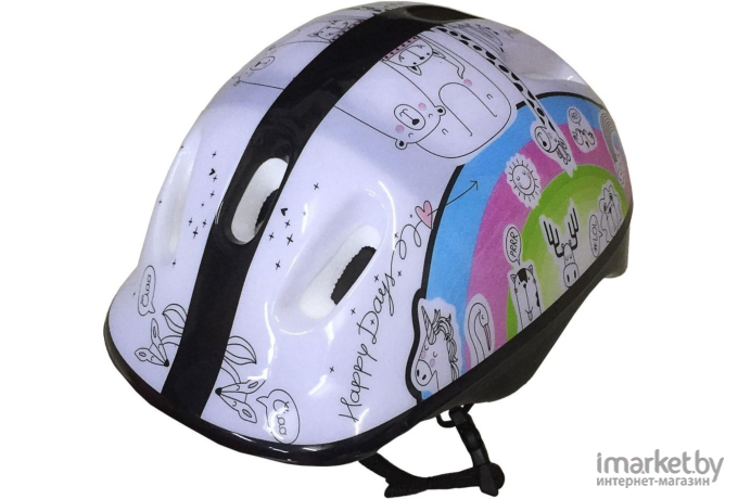 Шлем защитный детский Atemi Зверушки р-р М (AKH06GM)