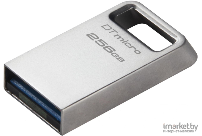 Флеш-накопитель Kingston DataTraveler Micro 256Gb серебристый (DTMC3G2/256GB)