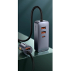 Автомобильное зарядное устройство Baseus Share Together PPS multi-port Fast charging with extension cord 2U+2C (CCBT-A0G)