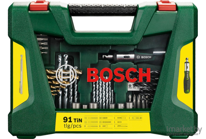 Набор оснастки Bosch V-Line Titanium 2.607.017.195