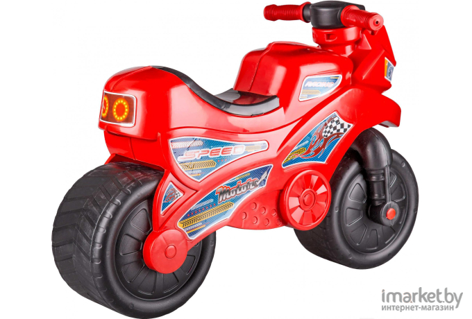 Каталка детская Альтернатива Мотоцикл красный (М6788)