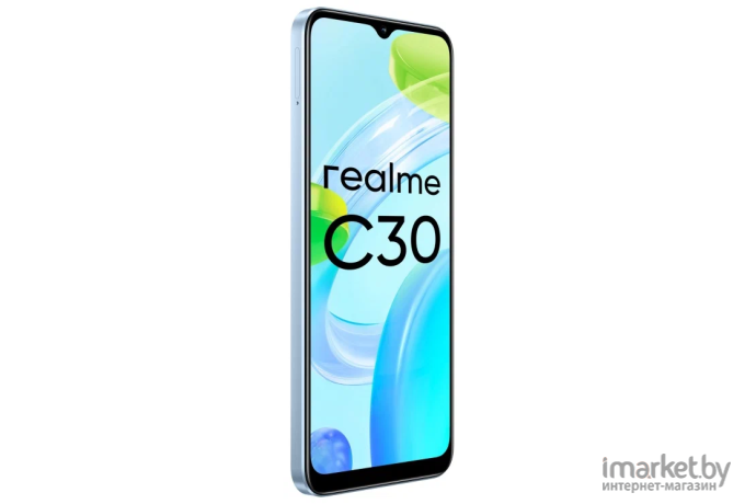 Смартфон Realme C30 4/64GB Lake Blue (RMX3581)