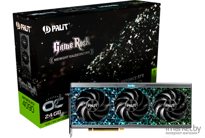 Видеокарта Palit GeForce RTX 4090 Gamerock OC 24GB (NED4090S19SB-1020G)