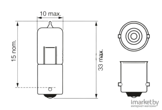 Автомобильная лампа Bosch 1987302231