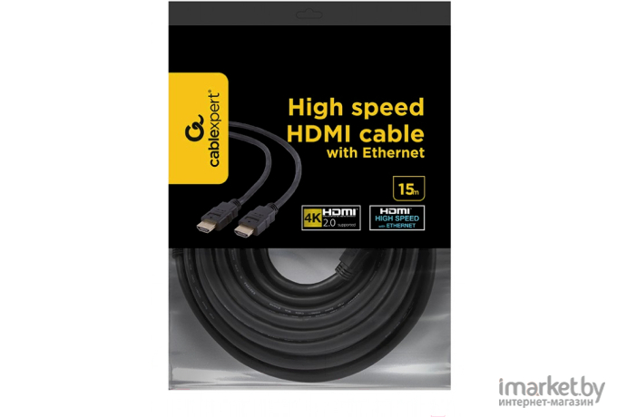 Кабель Gembird CC-HDMI4L-15M Black