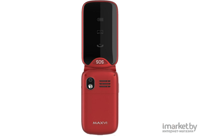 Мобильный телефон Maxvi E6 Red