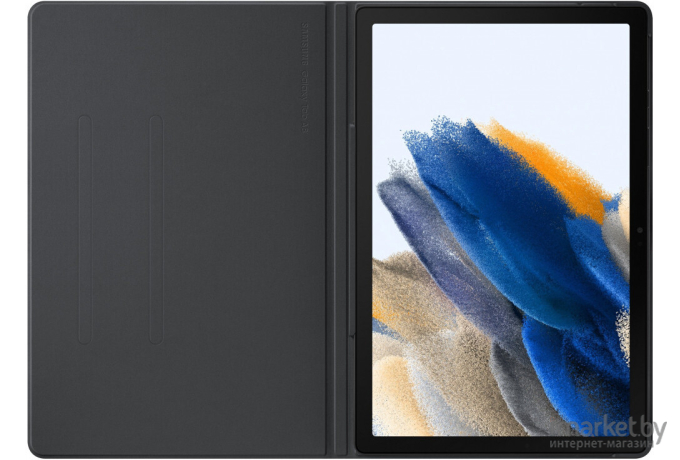 Чехол для планшета Samsung Book Cover для Samsung Galaxy Tab A8 (темно-серый)