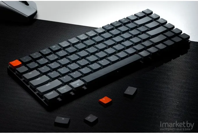 Беспроводная клавиатура Keychron K3 Grey (White Led, Hot-Swap, Keychron Optical Red Switch)