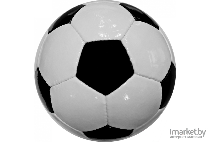 Футбольный мяч Vimpex Sport Classic 5 размер белый/черный (9028)