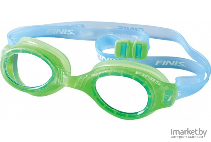 Очки для плавания Finis H2 Goggles Green/Clear Kid/Junior (3.45.009.266)