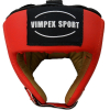 Шлем боксерский Vimpex Sport 5001 М красный