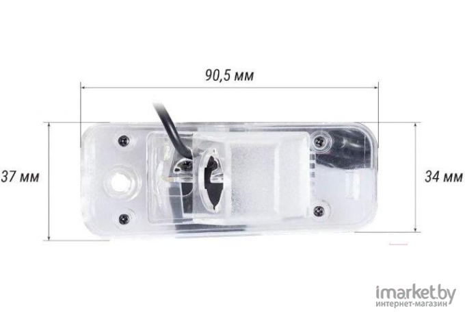 Камера заднего вида SWAT VDC-104