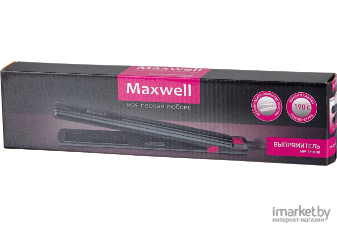 Выпрямитель для волос Maxwell MW-2218 BK