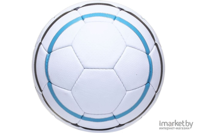 Мяч футбольный Atemi Reaction р.5 белый/голубой/черный