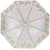 Зонт-трость МихиМихи Цветочки с 3D эффектом оранжевый (MM10409)