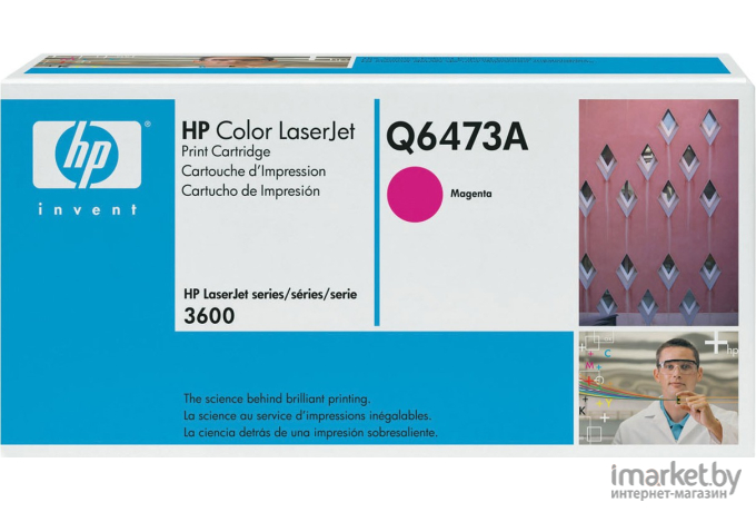 Картридж HP 502A пурпурный (Q6473A)