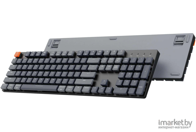 Беспроводная клавиатура Keychron K5SE Black (RGB, Hot-Swap, ABS+Alum, Keychron Optical Blue Switch)