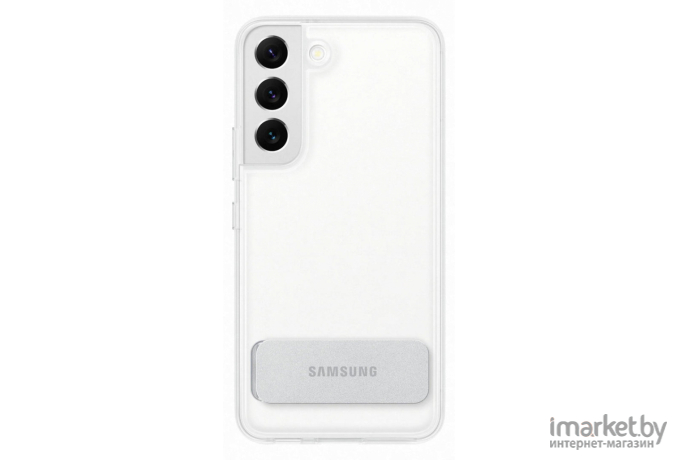 Чехол для телефона Samsung Clear Standing Cover для S22+ прозрачный (EF-JS906CTEGRU)