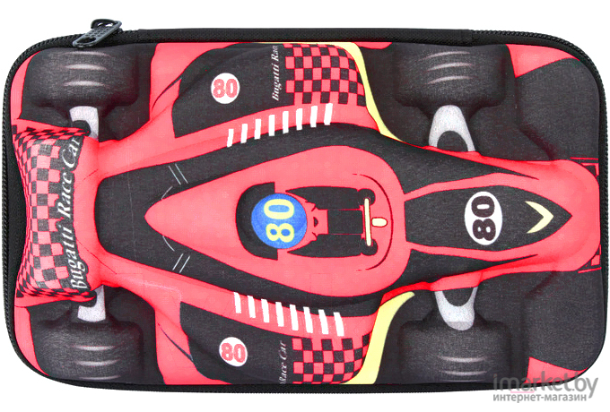 Пенал Darvish 3D CARS красный DV-LS701-3