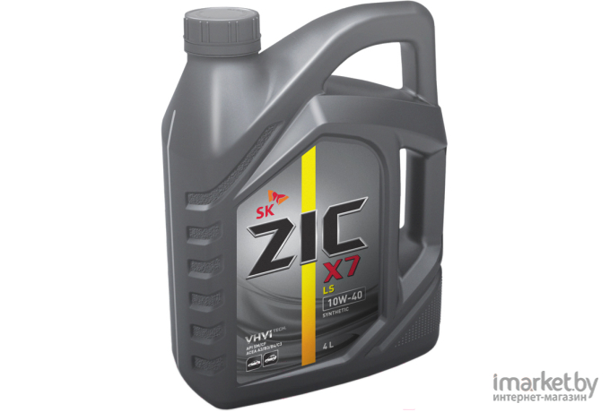 Моторное масло ZIC X7 LS 10W40 4л (162620)