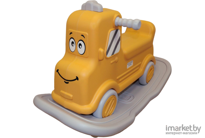 Детская качалка-трансформер Kampfer Smart Driver желтый