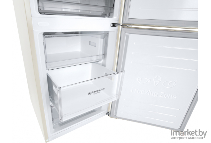 Холодильник LG GW-B509SEJM Бежевый