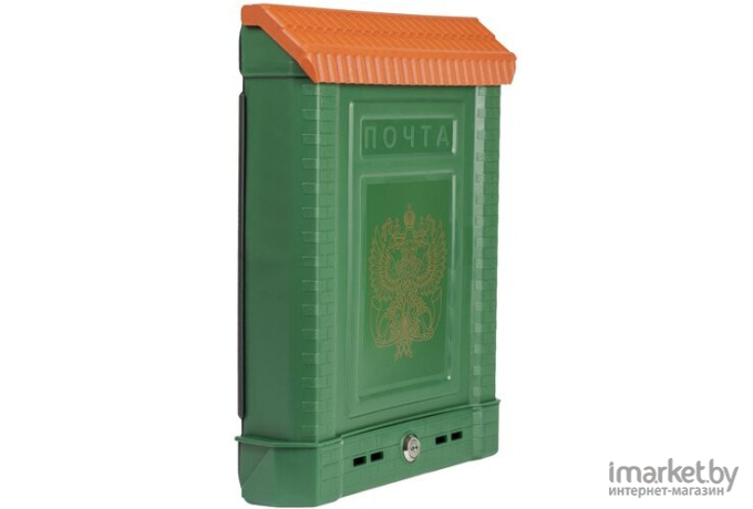 Ящик почтовый Цикл Премиум зеленый (6026-00)