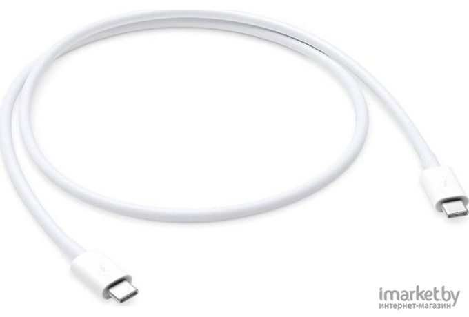 Кабель Apple MQ4H2ZM/A 0.8м белый