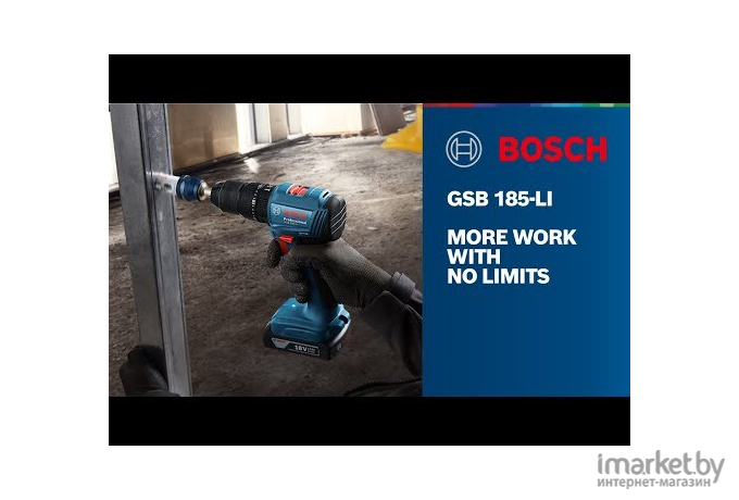Дрель-шуруповерт Bosch GSB 185-LI кейс, 2 АКБ (06019K3100)